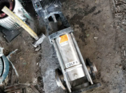 40口徑，配7.5KW電機，316L材質立式多級泵
